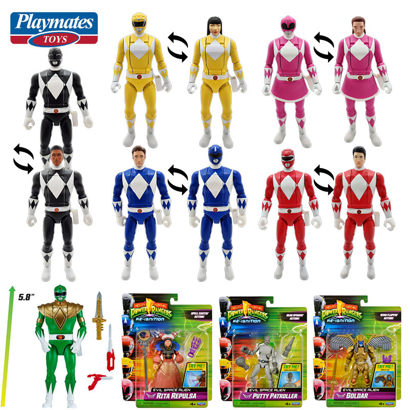 Model Kit Megazord - Speelkameraadjes Mighty Morphin Power Rangers Green