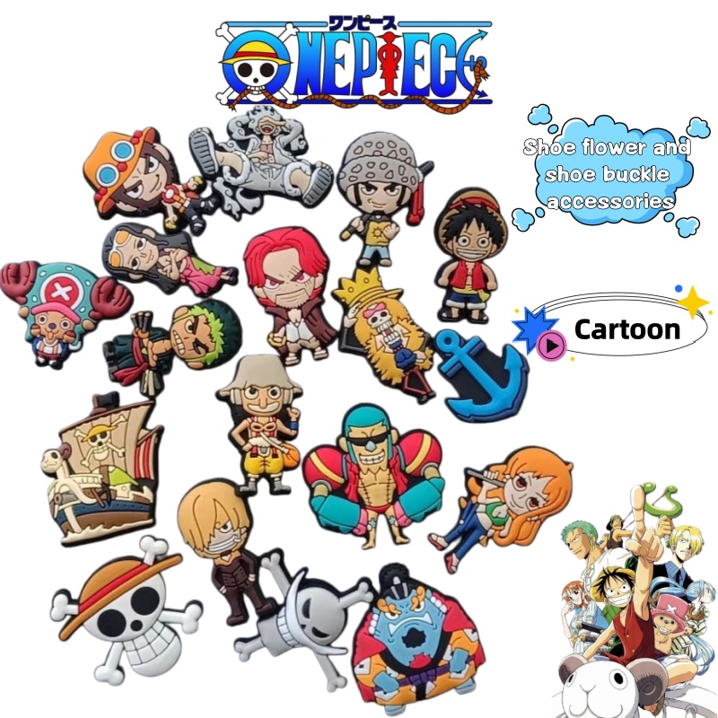 Model Kit One Piece - One Piece cartoon anime figuurtjes schoenaccessoires