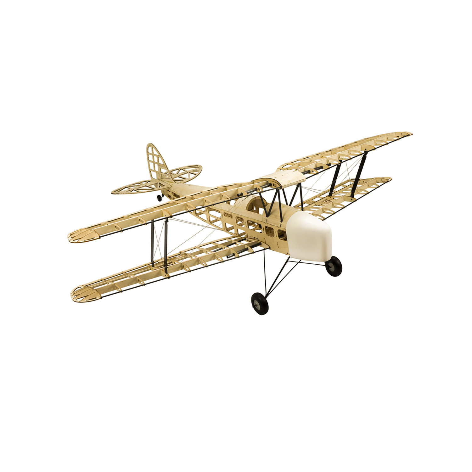 Model Kit Airplane - RC-vliegtuigen Lasergesneden balsahouten vliegtuigkit Nieuw TigerMoth