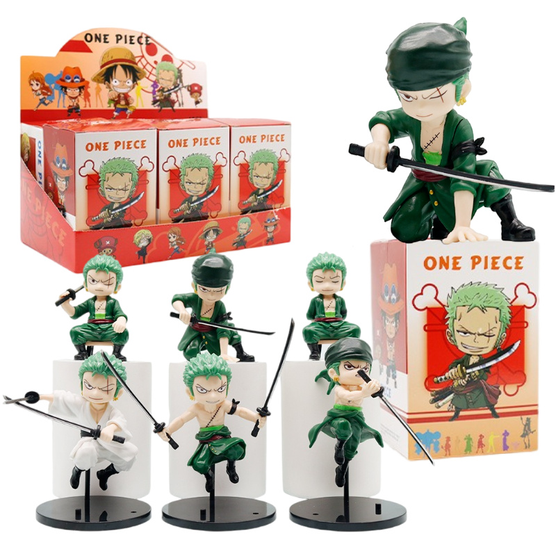 Model Kit One Piece - Anime One Piece 6 stuks/set Anime