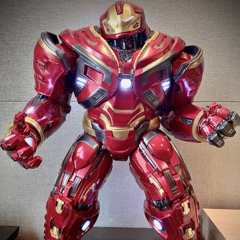 Model Kit Iron Man Mark 50 - Avengers Hulkbuster actiefiguur - metallic verf