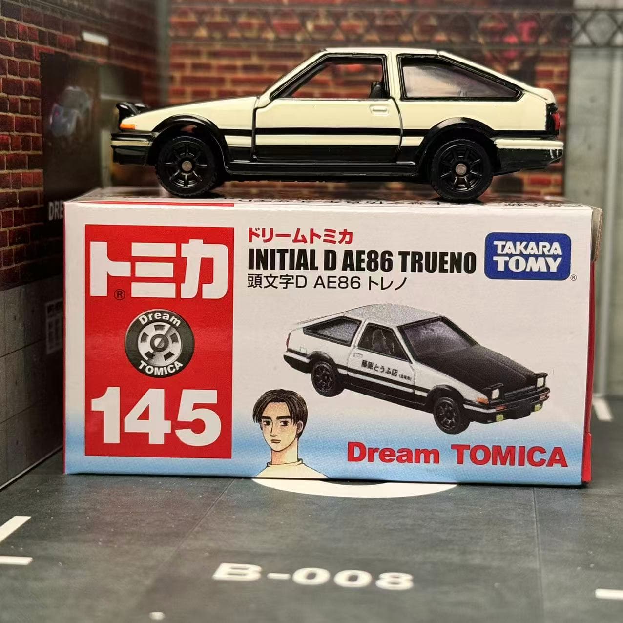 Model Kit Ae86 - Droom Tomica NR. 145 Initial D