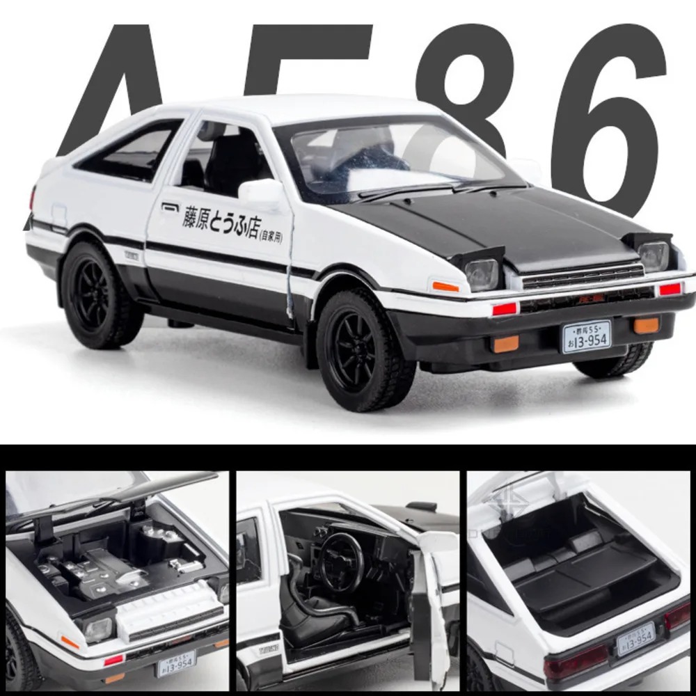 Model Kit Ae86 - Lichtmetalen Gietschaal Automodel Van Eerste D