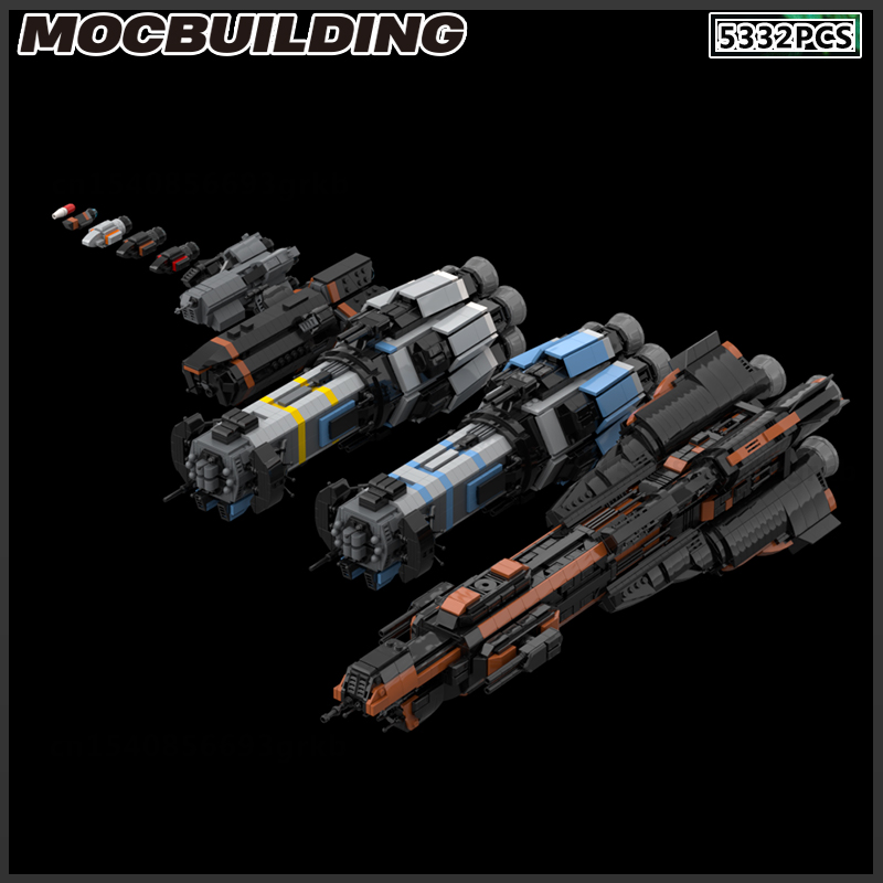 MOC Bouwsteen Ruimteschip Star - Model Kit Battleship recensie en prijs