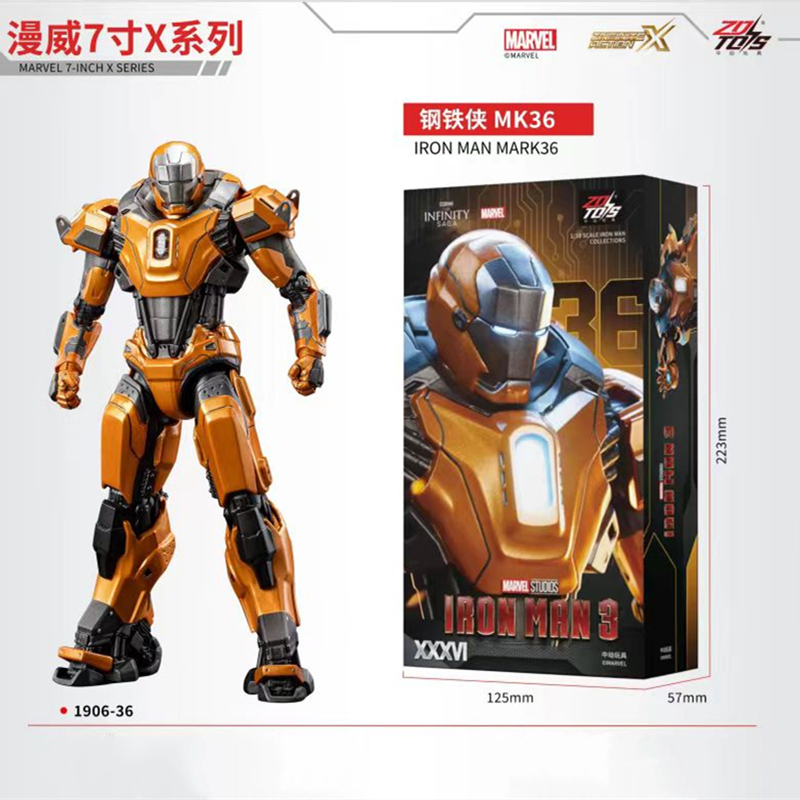 ZD Toys Iron Man Action Figure - Model Kit Iron Man Mark 50 recensie en prijs