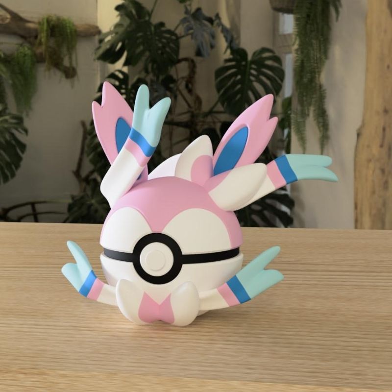 Pokemon Poke Ball Eevee Anime  - Model Kit China recensie en prijs