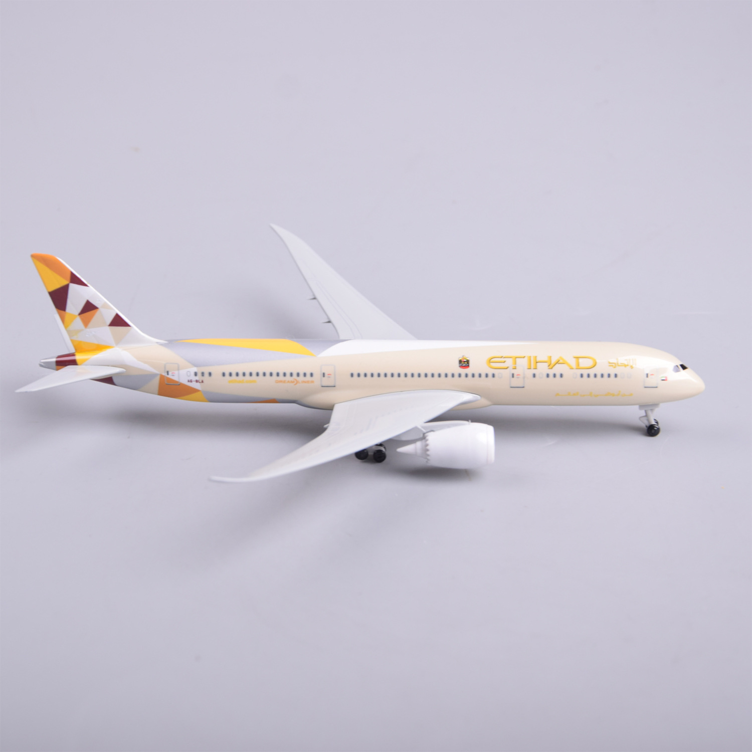 1/300 Schaal 20cm Etihad B787  - Model Kit Airplane recensie en prijs