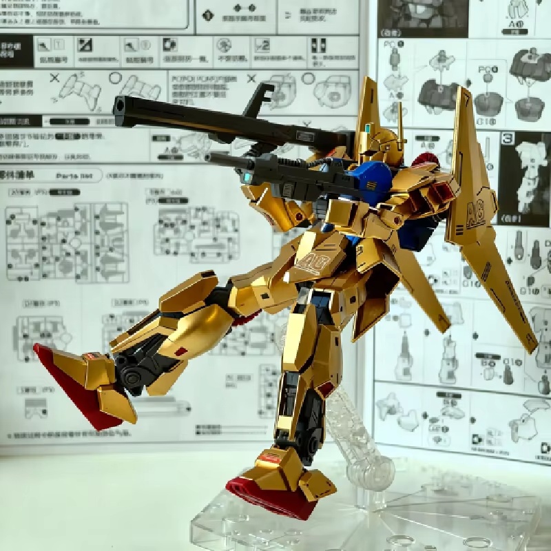 HG 1/144 gespoten champagne go - Model Kit Zeta Gundam recensie en prijs