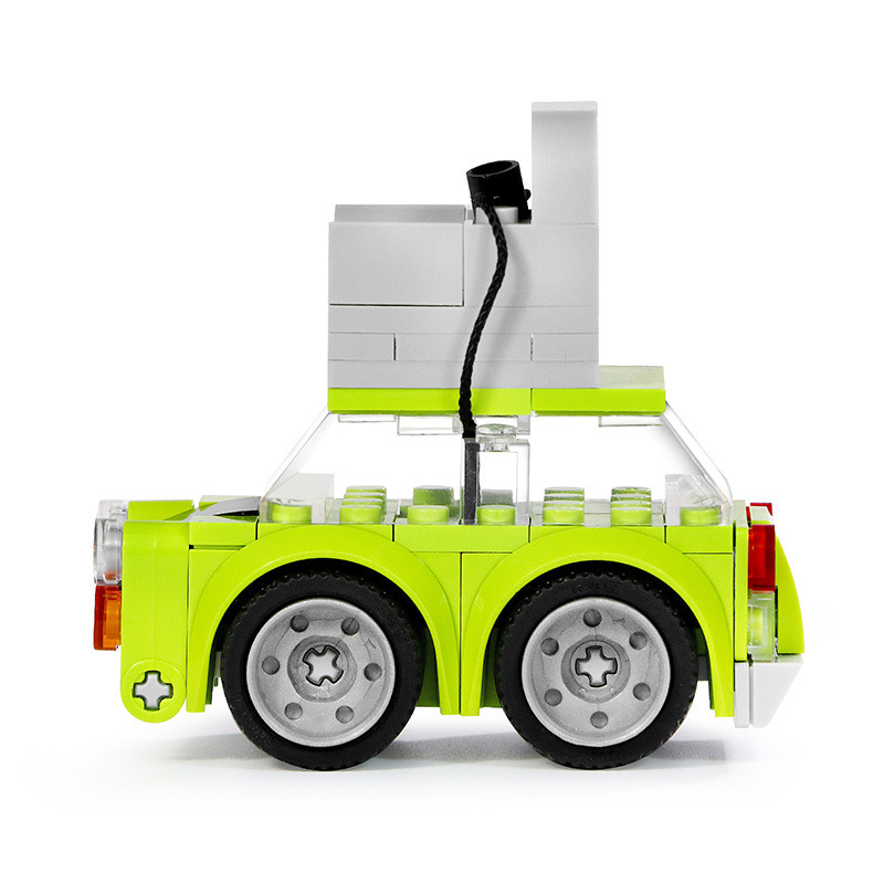 MOC Mr Beaned Racewagen Bouwst - Model Kit Zero recensie en prijs