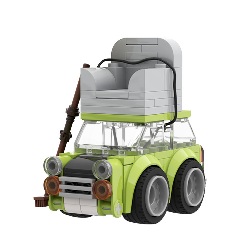 MOC Mr Beaned Racewagen Bouwst - Model Kit Zero recensie en prijs
