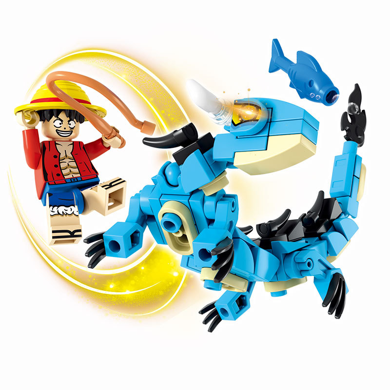 8in1 One Piece Bouwstenen Blue - Model Kit China recensie en prijs