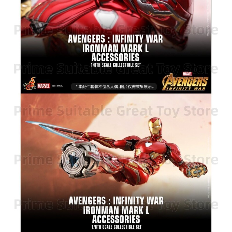 【Op voorraad】Originele HotToys - Model Kit Iron Man Mark 50 recensie en prijs